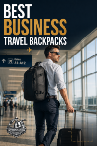 best business travel backpack packed for a multi-day trip